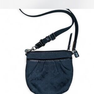 Coach Black Mini Crossbody Bag Logo Shoulder Purse
